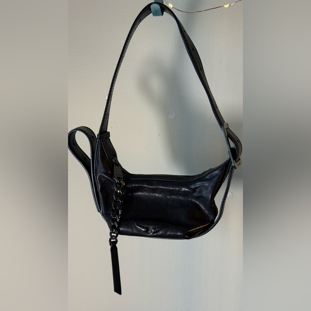 Zadig & Voltaire Cecilia XS Black leather bag